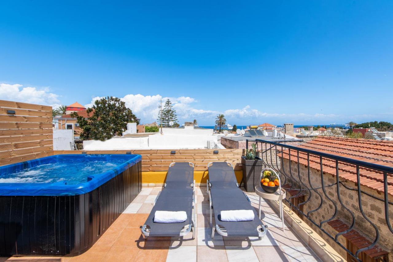 A Unique 3-4 Bedrooms House In Old Town Rhodes City Exterior foto